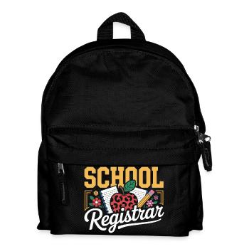 Secrétariat de l’école Organisation et appréciation - Sac à dos Enfant - noir - Devant