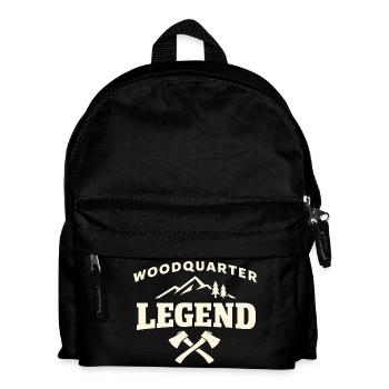 Waldviertler Legende Geburtstag Geschenk - Kinder Rucksack - Schwarz - Vorne