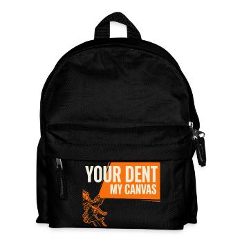 Car Body Workshop Car Body Technician - Kids' Backpack - black - Front