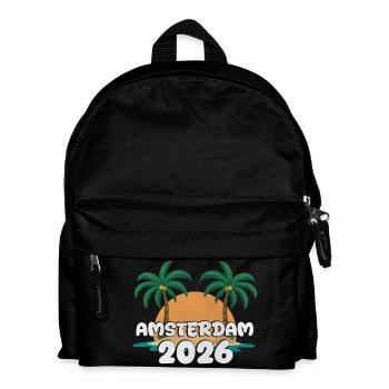 Amsterdam 2026 - Kids' Backpack - black - Front
