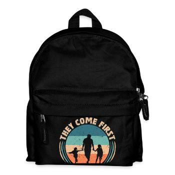 Père célibataire Père célibataire - Sac à dos Enfant - noir - Devant