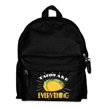 tacos are everything - Kinder Rucksack - Schwarz - Vorne