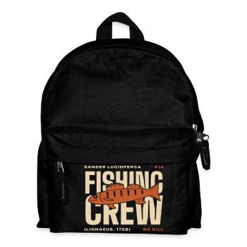 Sander Stack – Zander - Kinder Rucksack - Schwarz - Vorne