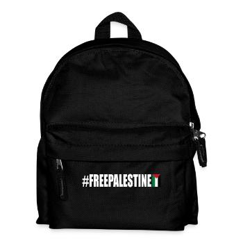 Free palestine - Kids' Backpack - black - Front