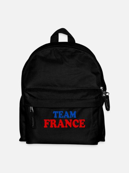 Frankreich - Kinder Rucksack - Schwarz