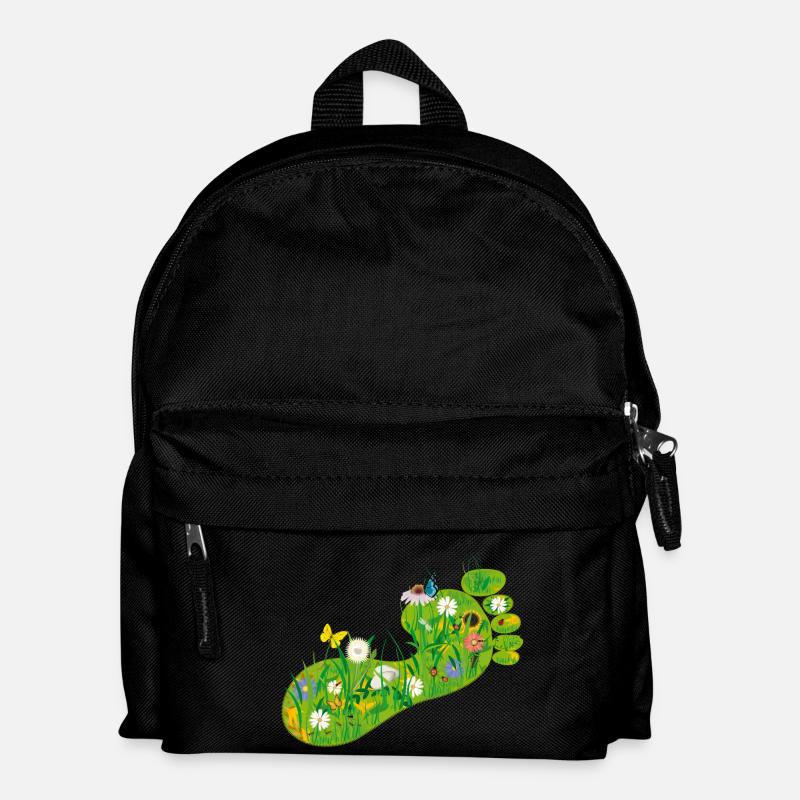 L'empreinte écologique - Sac à dos Enfant - noir