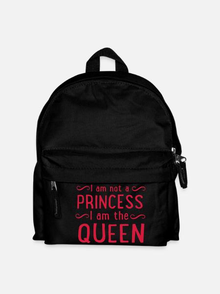 Prinzessin - Kinder Rucksack - Schwarz