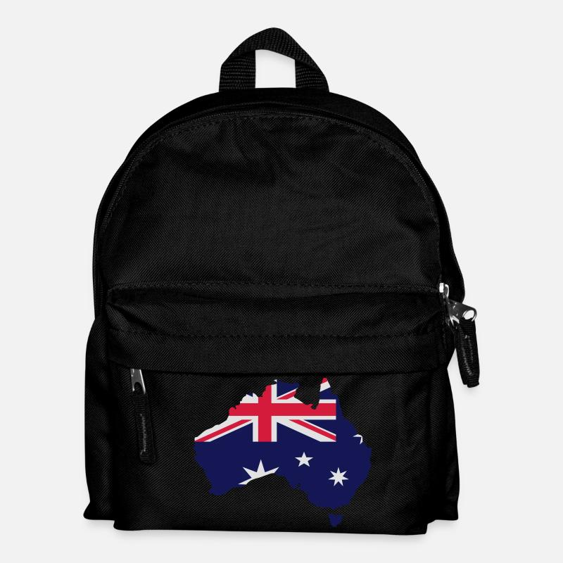 Australien - Kinder Rucksack - Schwarz