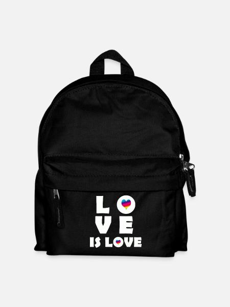 Revolution Gay Pride Lesbian CSD LGBT Homo Queer - Kinder Rucksack - Schwarz