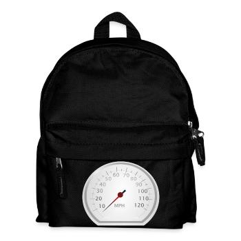 speedometer - Kids' Backpack - black - Front