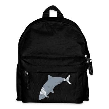 ARCTIC SHARK - Kids' Backpack - black - Front