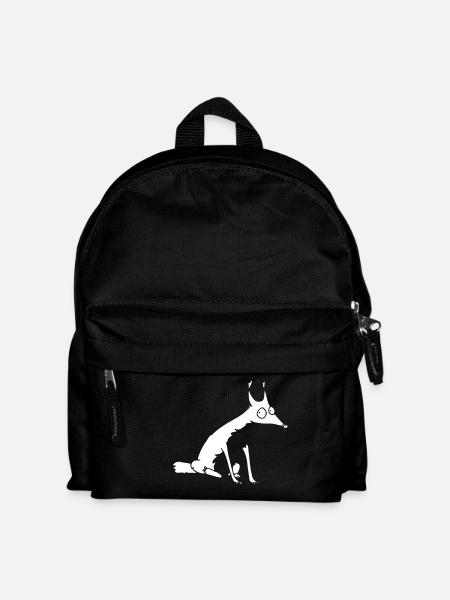 White Fox no 1 - Kids' Backpack - black