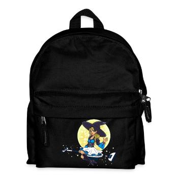 Entreprise de nettoyage de sorcière - Sac à dos Enfant - noir - Devant