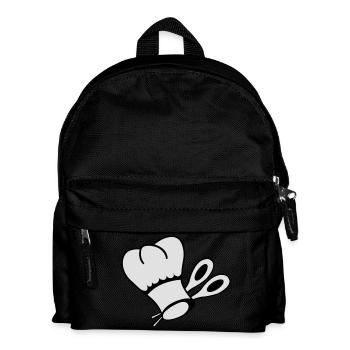 koch - Kinder Rucksack - Schwarz - Vorne