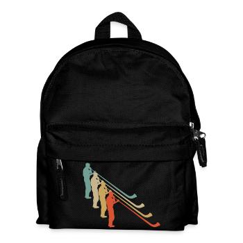 Retro Vintage Style Alphorn Alpenhorn Music - Kids' Backpack - black - Front