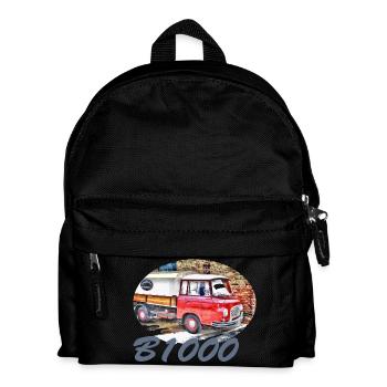 B1000 Pritsche Barkas - Kinder Rucksack - Schwarz - Vorne