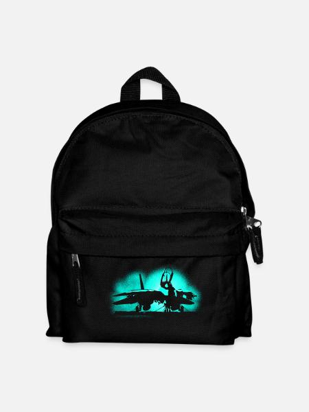 Jet F-14 Tomcat - Sac à dos Enfant - noir