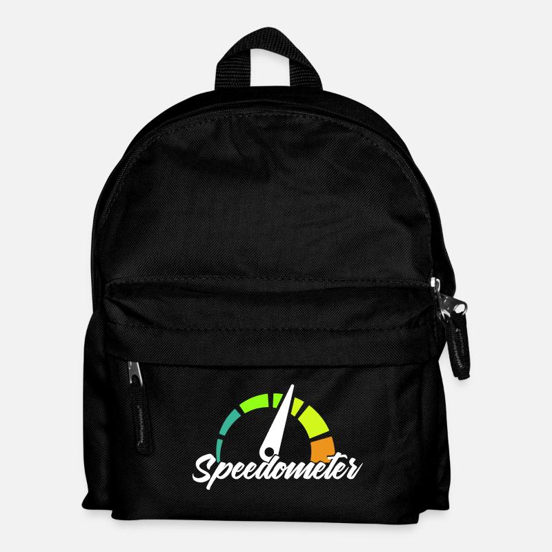 Speedometer - Kinder Rucksack - Schwarz