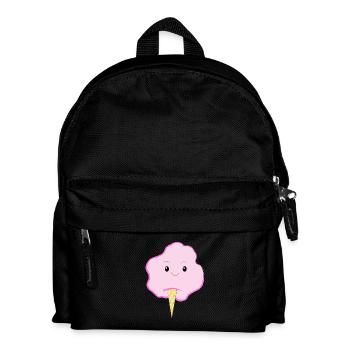 Bonbon coton bonbon - glace - idée cadeau - Sac à dos Enfant - noir - Devant