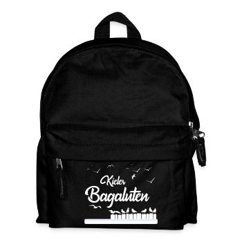 Kieler Bagaluten - Kinder Rucksack - Schwarz - Vorne