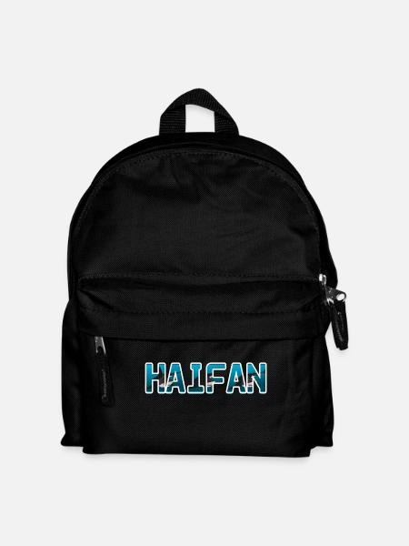 Shark Sharks Fan Animal Animals Sea Saying - Kids' Backpack - black