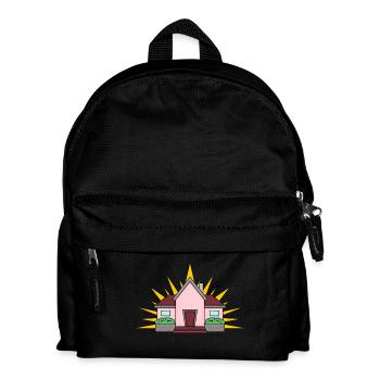 Maison - Sac à dos Enfant - noir - Devant