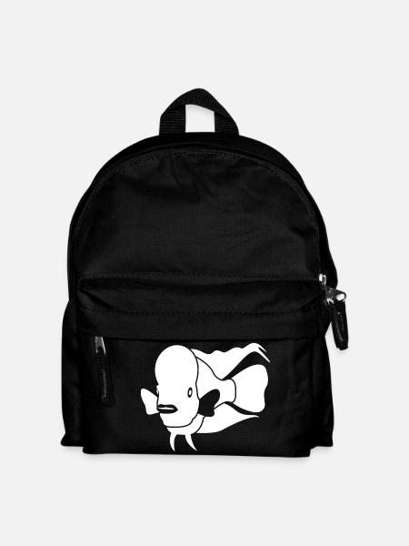 Aquaristik Aquarium - Kinder Rucksack - Schwarz