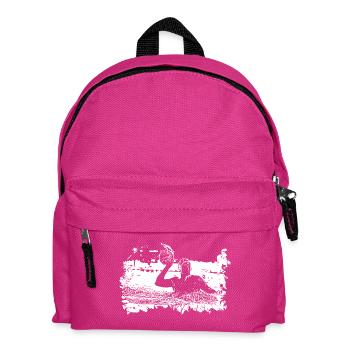 Water-polo, water-polo - Sac à dos Enfant - fuchsia - Devant