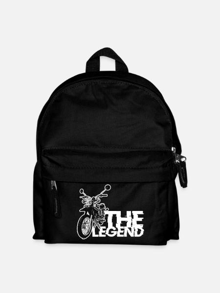 Simson - S51 - Enduro - The Legend - Kinder Rucksack - Schwarz