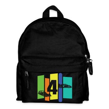 Child four years old - Kids' Backpack - black - Front