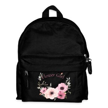 fleur fille fleurs fille romantique petite amie lol - Sac à dos Enfant - noir - Devant