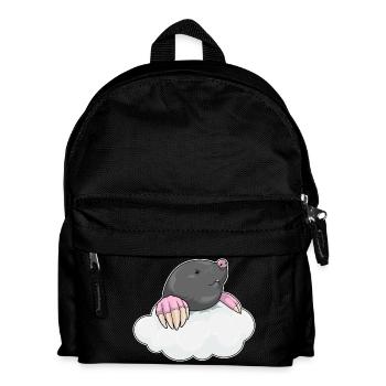 Nuages de taupes - Sac à dos Enfant - noir - Devant