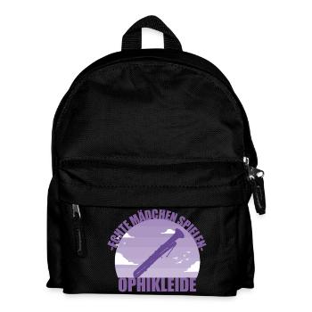 Ophikleide Musikerin Instrument Mädchen Geschenk - Kinder Rucksack - Schwarz - Vorne