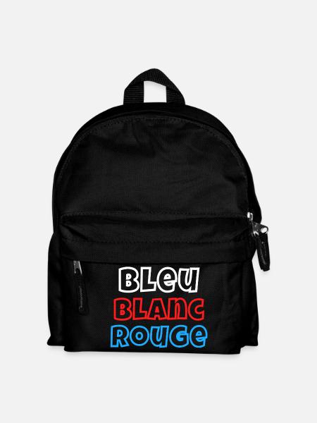 France, je suis Français, drapeau Français - Sac à dos Enfant - noir
