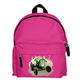 Deutz F1M 414 Bauernschlepper - Kinder Rucksack - Fuchsia - Vorne