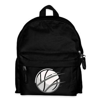Volleyball - minimalist logo - Kids' Backpack - black - Front