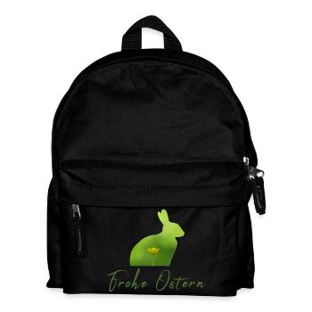 Frohe Ostern Ostern - Kinder Rucksack - Schwarz - Vorne