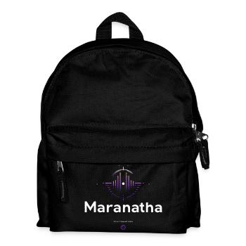 Vague de culte maranatha - Sac à dos Enfant - noir - Devant