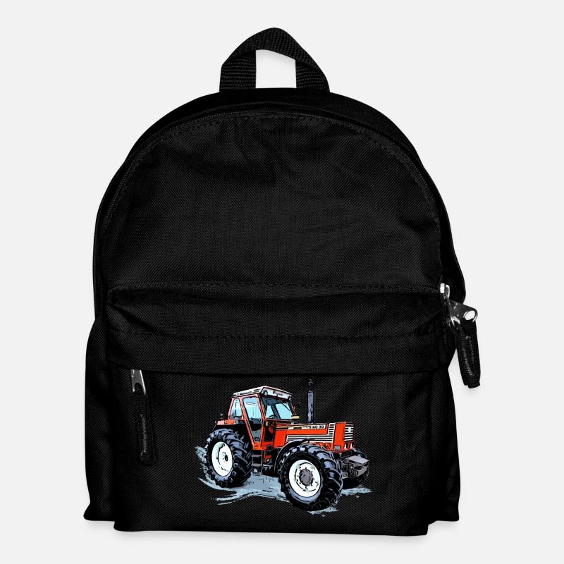 Traktor Turbo DT 160 90 - Kinder Rucksack - Schwarz