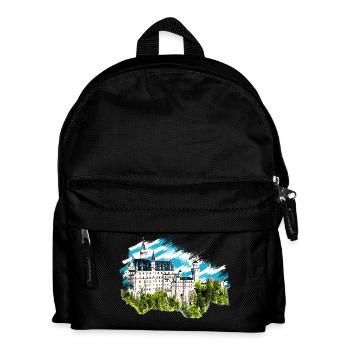 Neuschwanstein Castle - Kids' Backpack - black - Front