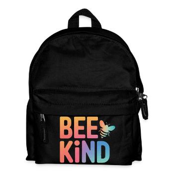honey bee beekeeper bees bee - Kids' Backpack - black - Front