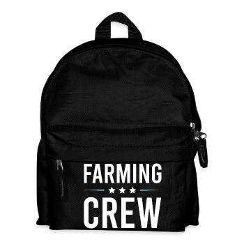 Équipe d’agriculteurs - Sac à dos Enfant - noir - Devant