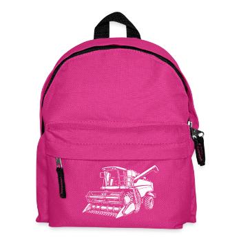Erntegigant auf Tour - Kinder Rucksack - Fuchsia - Vorne