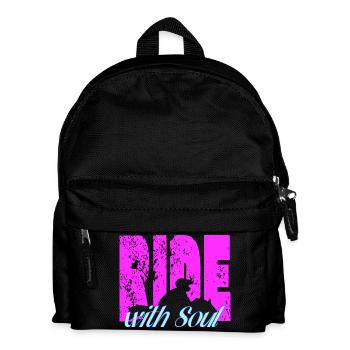 Pour les motards - RideWithSoul - Sac à dos Enfant - noir - Devant
