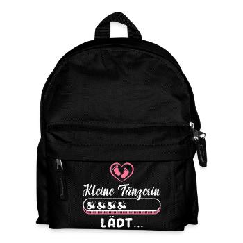 Soon Mom LITTLE DANCER INVITES Expectant Mother - Kids' Backpack - black - Front