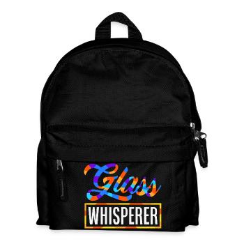 Stained Glass Art Stained Glass Artist - Kids' Backpack - black - Front