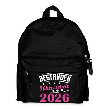 Driving License 2026 Driving Test Driving License Test - Kids' Backpack - black - Front