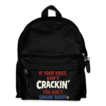 Shanty Crew Volksmusik-community - Kinder Rucksack - Schwarz - Vorne