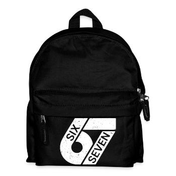 Six Sept Mèmes - Sac à dos Enfant - noir - Devant