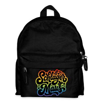 Schlager Maus - Schlagermaus - Schlagermusik - Kids' Backpack - black - Front
